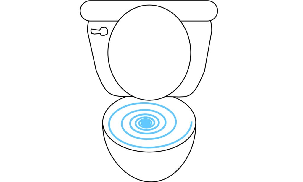 toilette spülung