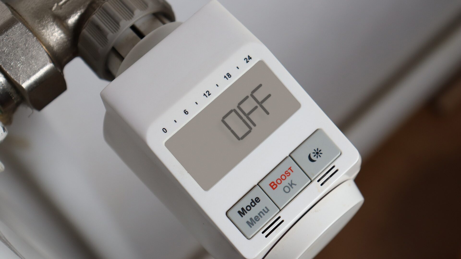 Ein smartes Thermostat spart Heizenergie